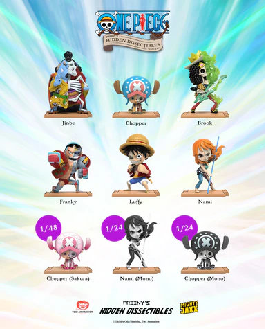 Mighty Jaxx - Freeny's Hidden Dissectibles: One Piece (Series 2) Blind Box