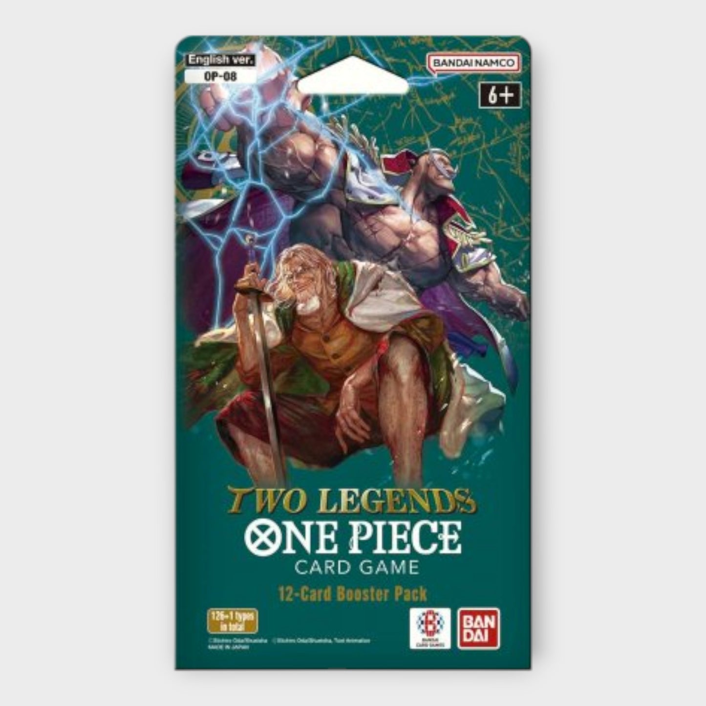 One Piece OP8 Two Legends - Sleeved Booster Pack