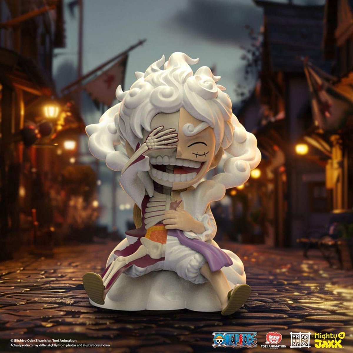 Mighty Jaxx - One Piece Luffy Gear5 Wanted Series