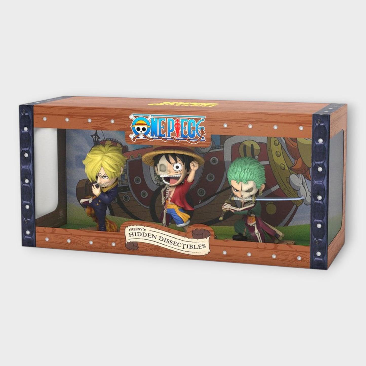 Mighty Jaxx - One Piece Series 1 Trio Set - Luffy, Zoro, Sanji
