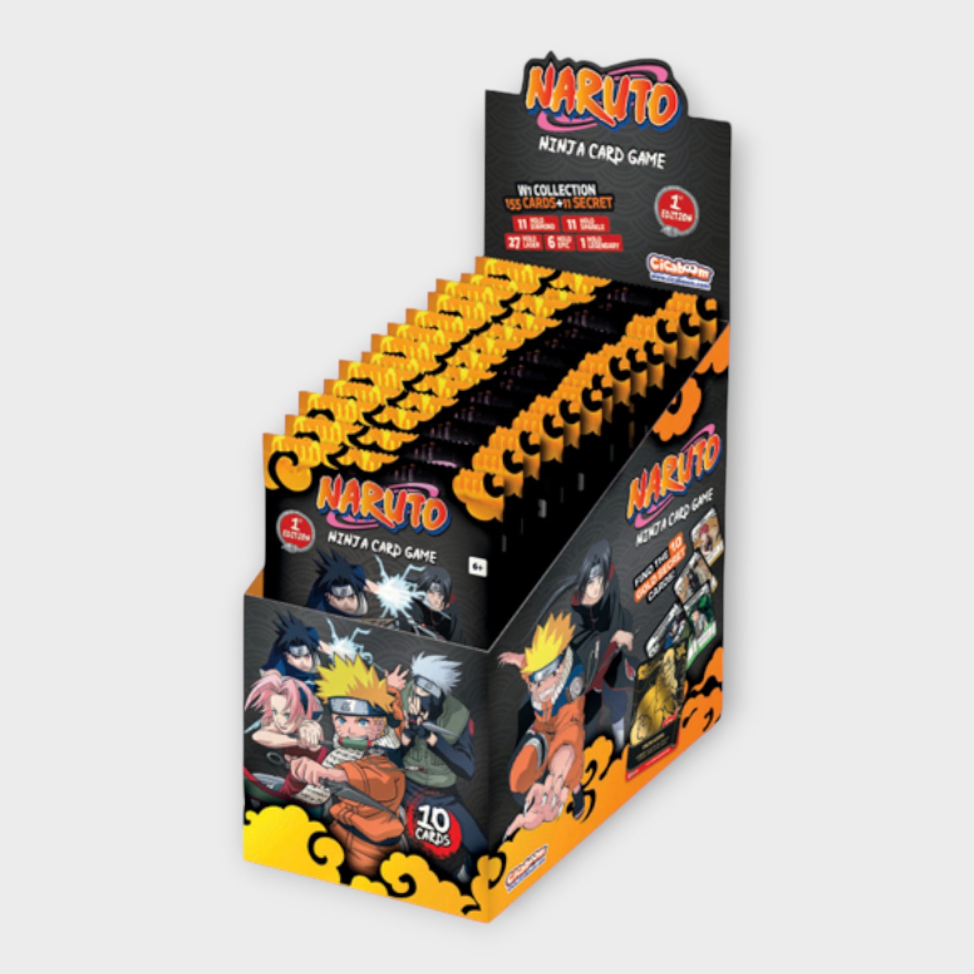 Naruto TCG Booster Box Konoha Shid 1st Edition Fusion TCG Naruto TCG Booster Box Konoha Shid 1st Edition Fusion TCG