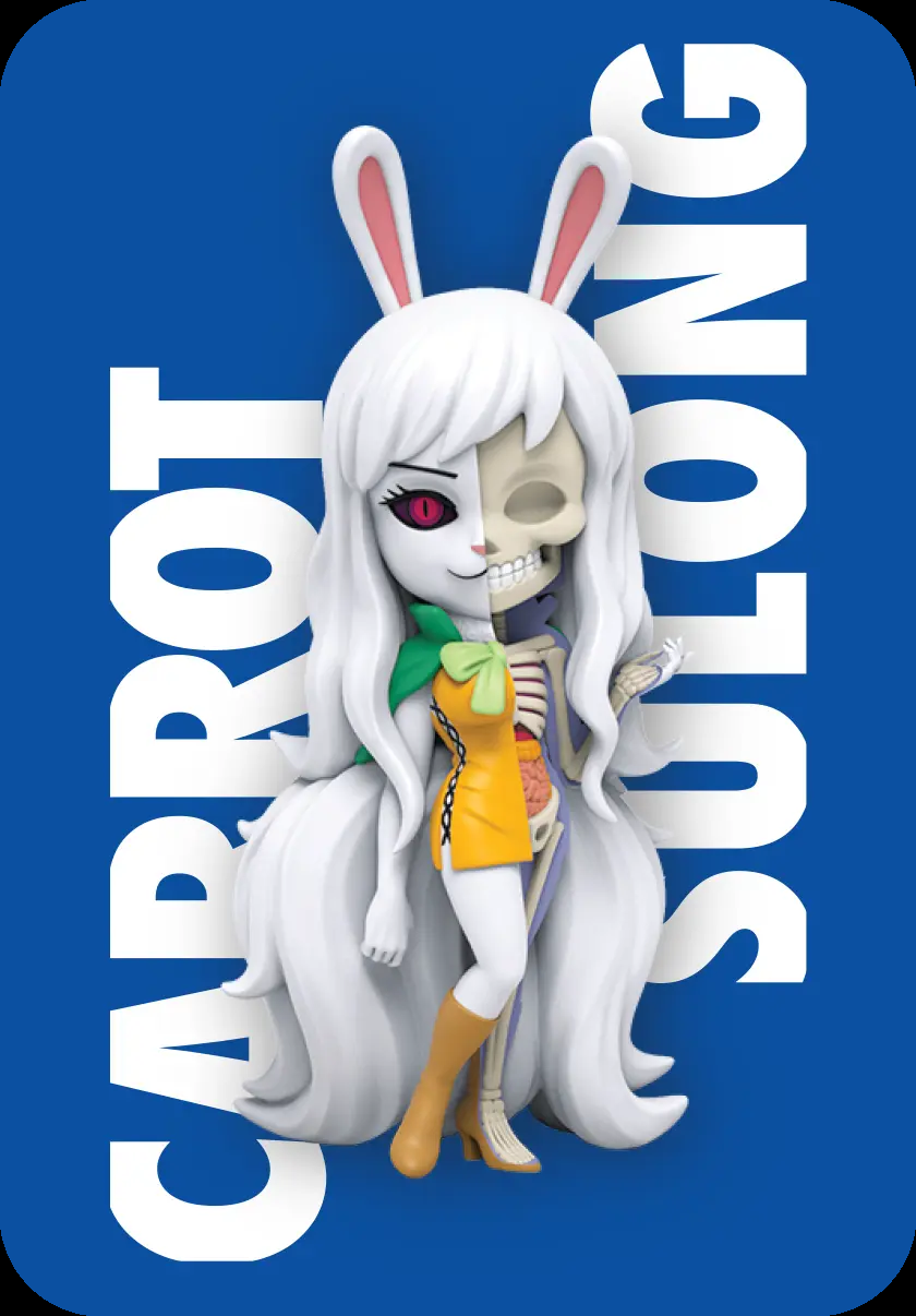 Mighty Jaxx - Freeny's Hidden Dissectibles: One Piece Ladies Blind Box