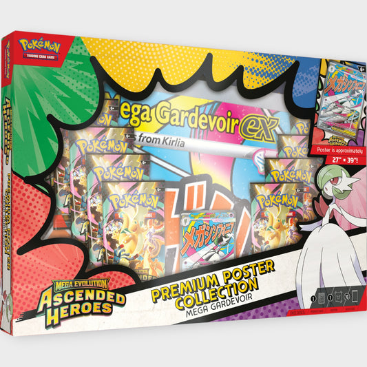 Ascended Heroes Premium Poster Collection Mega Gardevoir