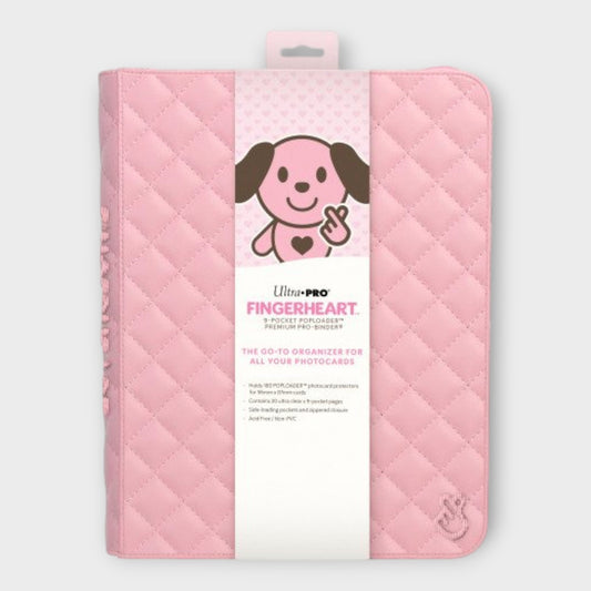 [PRE-ORDER] FINGERHEART: 9-Pocket POPLOADER Premium PRO-Binder: Blushh