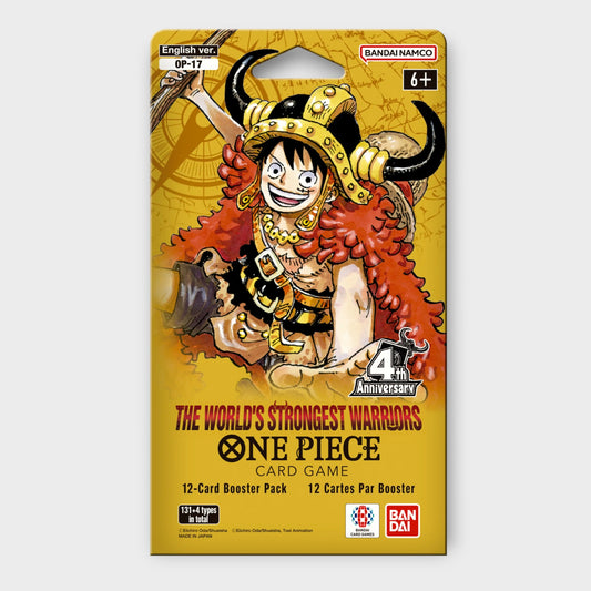 OP17 The World's Strongest Warriors - Sleeved Booster Pack