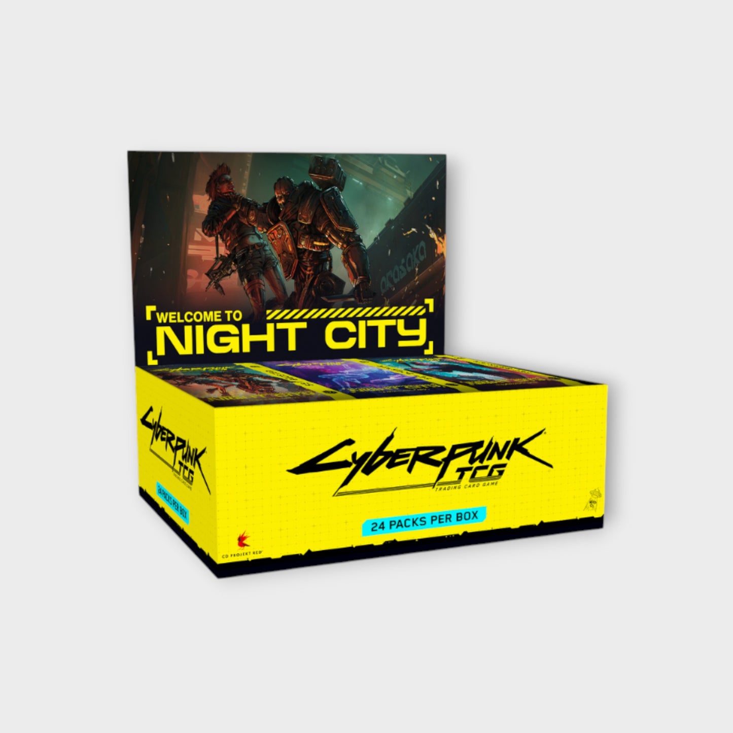 [PRE-ORDER] Cyberpunk TCG - Welcome to Night City Booster Display