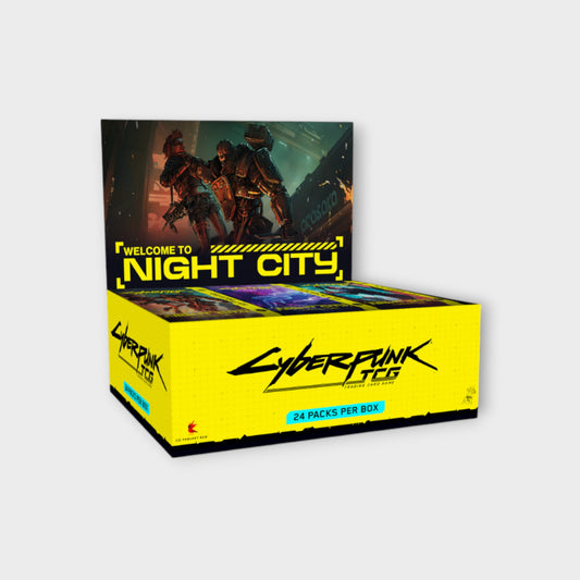 [PRE-ORDER] Cyberpunk TCG - Welcome to Night City Booster Display