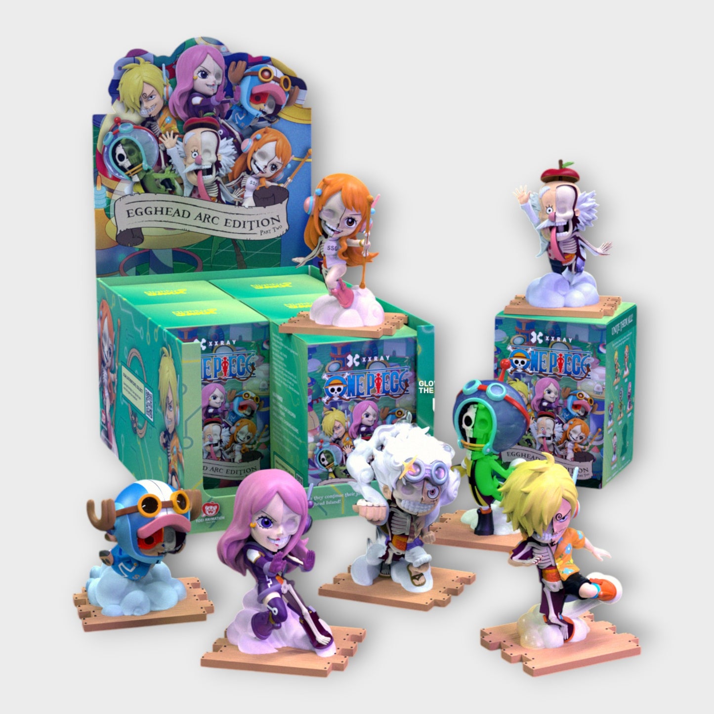 [PRE-ORDER] Mighty Jaxx - Freeny's Hidden Dissectibles: One Piece Egghead Arc Series Part 2
