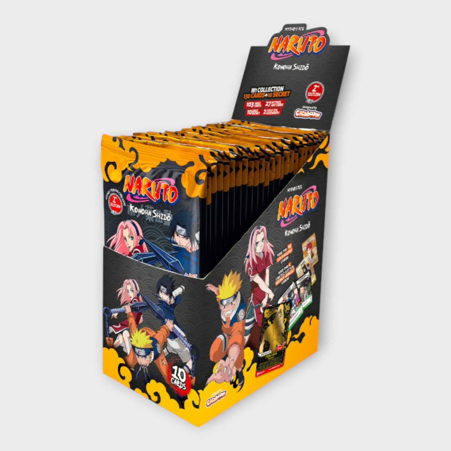 [PRE-ORDER] Naruto TCG – Booster Box Konoha Shidō 2st Edition