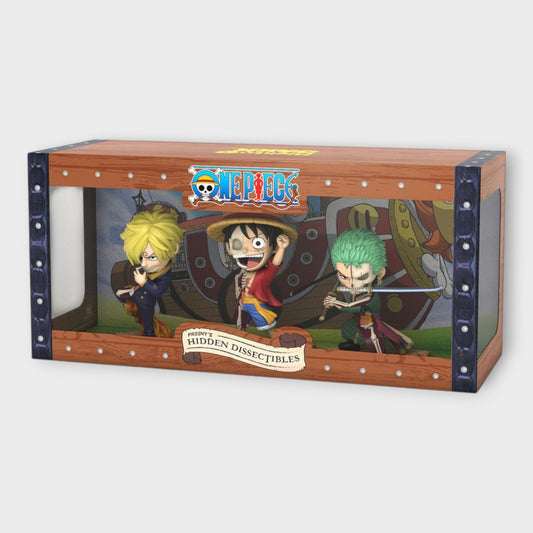 Mighty Jaxx - One Piece Series 1 Trio Set - Luffy, Zoro, Sanji
