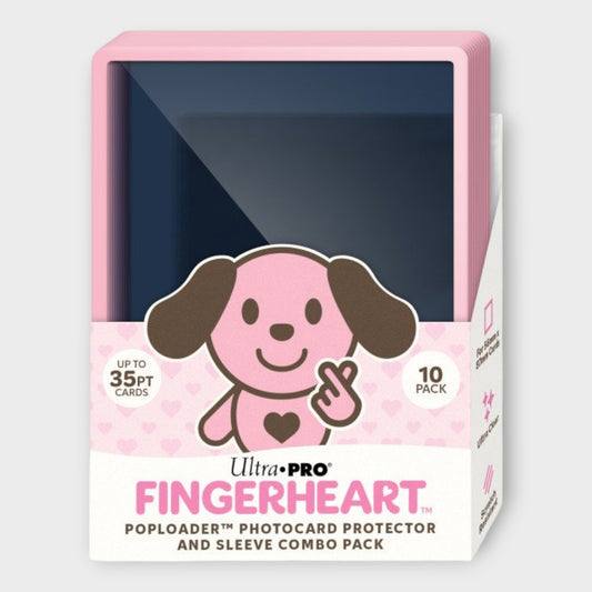 [PRE-ORDER] FINGERHEART: POPLOADER Photocard Protector & Sleeve Combo Pack: Blush