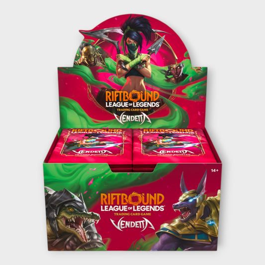 [PRE-ORDER] Riftbound: League of Legends TCG - Vendetta Vault Booster Display